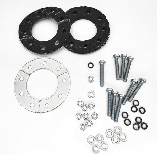 36T 44 Zähne Hinterradantrieb Ritzel Motor Set Mount Pads Kit Fit 49cc 66cc 80cc motorisiertes Fahrrad Fahrrad Hinterradantrieb Ritzel (C)