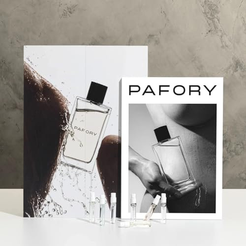 Pafory Luxus- & Nischenparfüm Frauen Parfumkalender Für Sie - 24 Originale Parfüm Proben - 88seitiges Begleitmagazin - 40 Duftstreifen - 12 Gutscheine im Wert von 300€.