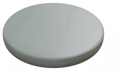 IJQXLA 30 * 30cm Sitzkissen Rund Sitzkissen Stuhl Memory Foam aus Kunstleder Sitzkissen Boden Rund Sitzauflagen Dauerhaft rutschfest Gemütlich Sitzpolster für Tatami Garten Büro
