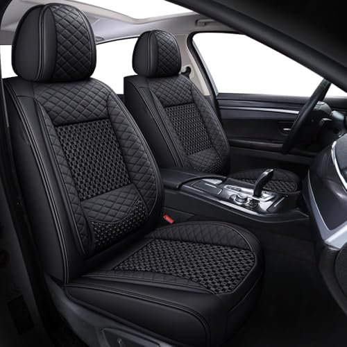 RAKTDA für Opel Astra J 2009-2015, Autositzbezüge Vordersitze Vier Jahreszeit Universal Anti-Rutsch Sitzauflagen Auto Fahrersitz mit Rückenlehne, Keine Sitzheizung, Keine Wärme,B