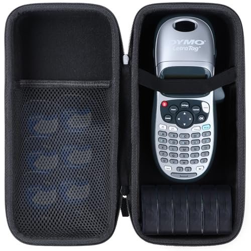Peyyargo Hard Protective Case Compatible with Dymo LetraTag LT-100H / LetraTag LT-100H Plus Handheld Label Maker