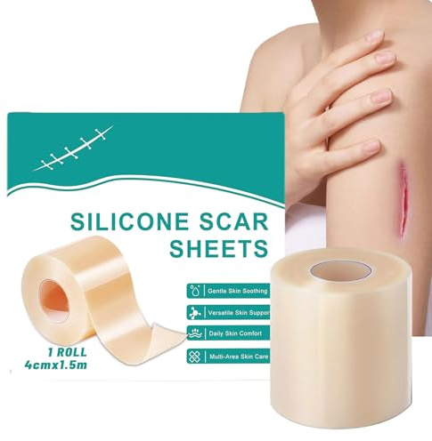 Silikon-Narbenblätter, schneidet Bandage-Pflegebänder, schneidet Verband-Patch, für Gesicht, Hand, Füße, Beine, Zehen, Bauch, Sportler, Damen, Herren, Jugendliche