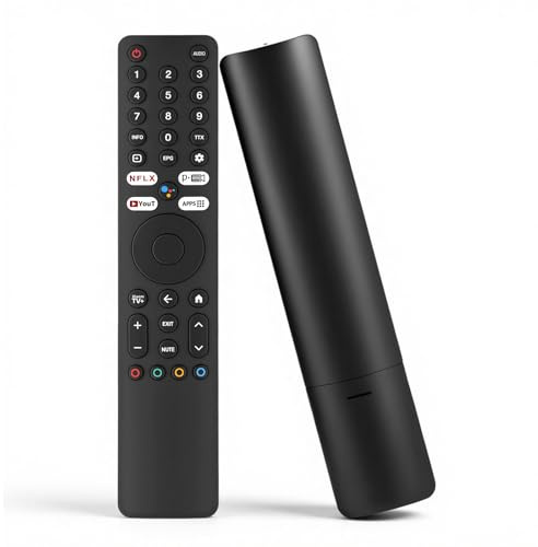 XMRM-ML Mando a distancia de repuesto para Xiaomi Q2 Serie, mando a distancia universal con control por voz y 3 botones de acceso directo, control remoto compatible con Xiaomi Ultra 4K QLED Smart TV
