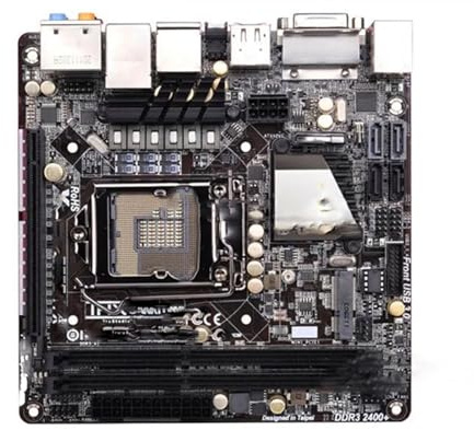 Scheda madre Fit For ASRock Z77E-ITX MINI-ITX ITX HTPC Z77i Scheda madre Z77 Slot LGA1155 DDR3 SATA3 USB3.0 Supporto I7 3770K