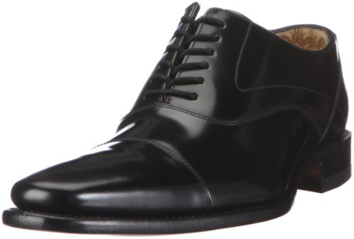 Loake Sharp, Men's Lace Up Shoes - Black, 42.5 EU