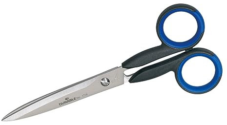Durable Universalschere Supercut, 15 cm (6 Zoll), schwarz/blau, 171601