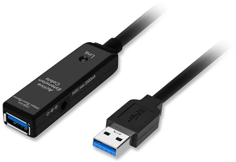 Siig JU-CB0811-S1 cavo USB 20 m USB A Nero