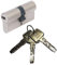 ABUS EC550 Profil-Doppelzylinder Länge 40/40mm mit 3 Schlüssel