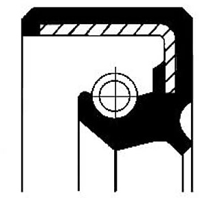 Corteco 01001689B Wellendichtring, Kurbelwelle