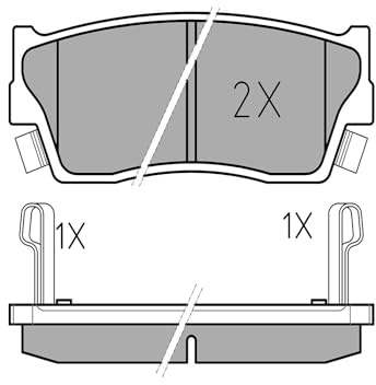 Meyle 025 215 0014/W Brake Pad Set, disc brake