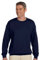 Hanes - Felpa - Asimmetrico - Uomo, Navy, XXX-Large