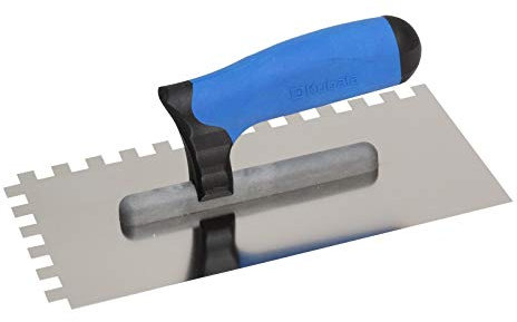 KUBALA 0245,Hladítko nerez.270x130 mm zub 12x12mm