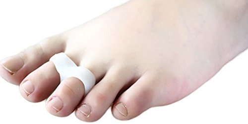 JiaHao Zehenspreizer für Schwanz, klein, orthopädisch, mit 2 Löchern – 1 Paar