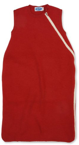 Reiff - Fleeceschlafsack ohne Arm 98/104 in burgund - erstellt von Wollbody®