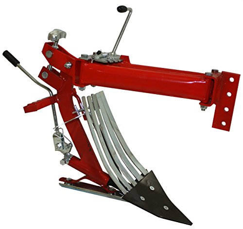 Bricoferr PT600063 Charrue réversible déplaçable pour motobineuse/motoculteur 8-10 ch