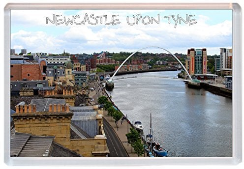 Newcastle upon Tyne - Jumbo Fridge Magnet ID263