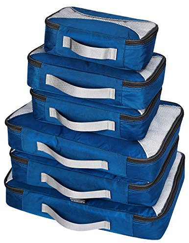 G4Free 3 Stück / 6 Stück / 7 Stück Packing Cubes Organizer für Koffer Gepäck Reise-Set