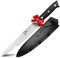 Zelite Infinity Utilidad cuchillo de 6 pulgadas | Alfa Real serie alemana | Mejor acero alemán de calidad Cuchillo para 6 Negro