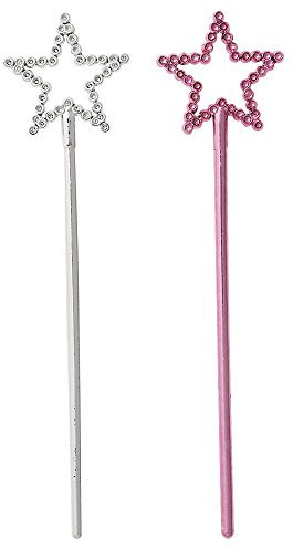 Partygeschenke - Mini-Stern-Zauberstäbe - 8er-Pack