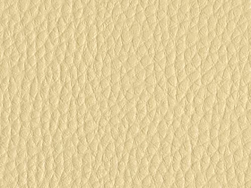 Kunstleder Leder Meterware Polsterstoff Stoff 140cm Bezugsstoff Creme