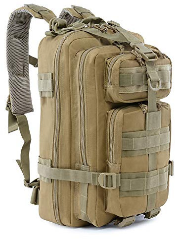 ROARING FIRE Militärischer taktischer Assault Rucksack, EDC Outdoor Rucksack, Trekking Rucksack, 30L Army Rucksack Molle Pack, Go Bag, Get Home Bag für EDC, Taktische Nutzung, Camping, Wandern