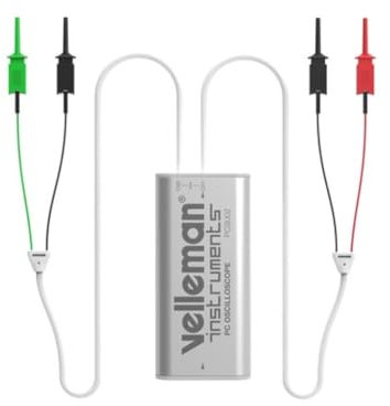 Velleman Mini-PC-Oszilloskop, 2 Kanäle, mit USB-Anschluss