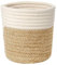 Briful 6x6 Cotton Rope Woven Basket 15cmx15cm Plant Pots Indoor Jute Planter Rope Plant Pot Storage Baskets for Plants, Toys, Crafts, Modern Home Decor