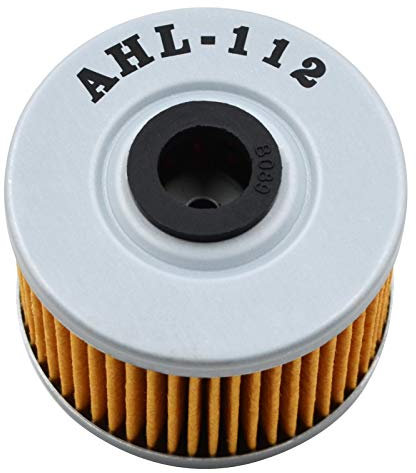 AHL Motocicletta Filtro olio moto Filtro olio 1 pezzo per HONDA NX250 250 1988-95/NX650 DOMINATOR 650 1988-2002/SLR650 650 1997-2000/TLR250 250 1985-87/TRX250 250 1985-86/TRX250 FOURTRAX 250 1987
