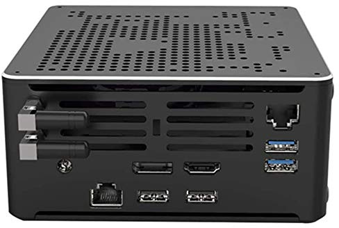 KINGDEL K12 Mini PC Gaming Computer i9 10th Gen. 8 Cores 16MB Cache Max 5.10GHz Frequency CPU, 16GB DDR4 RAM 1TB SSD 2TB HDD, 4K Resolution, 300MB, with Fan W-11 Pro
