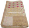 Kantha Baby Balnket Patchwork-Vintage-Überwurf, Kinderdecke, 127 x 178 cm, ultraweich und gemütlich, schwere Decke, Baumwolle, gesteppte Babydecke (Beige)