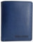 Geldbörse aus Leder für Damen mit RFID-Schutz Münzfach Geldbeutel Geldtasche Portemonnaie Portmonee (Hill Burry Hochformat, Länge ca. 9,8 cm, Höhe ca. 12,7 cm, Breite 2,8 cm, blau)