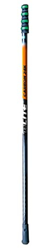 Unger CF60T nLite Karbon 24K Teleskopische Stange, Orange/Schwarz, 4 Elemente, 6,00m Länge