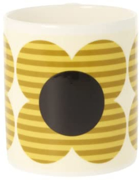Orla Kiely Striped Flower Yellow Mug 300ml