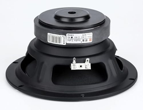 JINGERL 1PC Audio Labs Top End 8-Zoll-Hallo-End-Bass-Treiber Woofer Subwoofer Transducer Lautsprecher Reparatur Ersatzteile (Color : 8OHM)