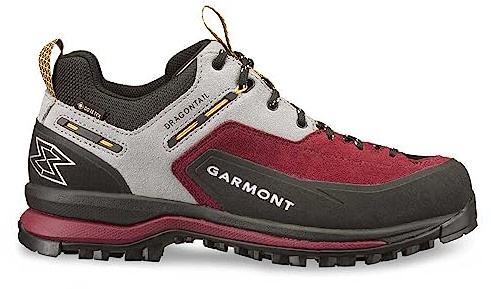 GARMONT DRAGONTAIL TECH GTX Damen,Frauen Trekkingschuhe,Zustiegsschuhe, Approachschuhe,Wasserdicht,Men's,Sportschuhe,Rhubarb Red/Grey,37 EU / 4 UK