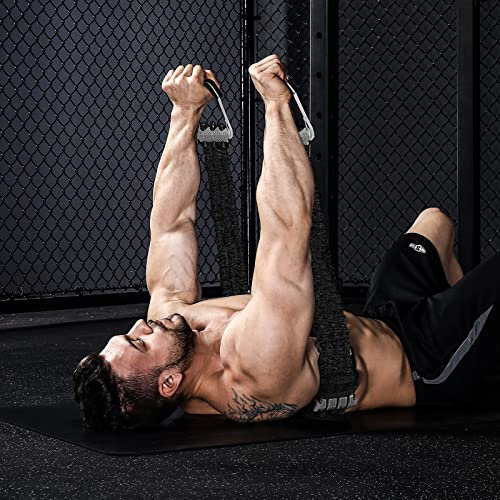 INNSTAR Adjustable Bench Press Device,Push up Resistance Bands, Chest Builder Workout Equipment for Home Gym Exercise,Fitness Workout,Travel Training (Gray-270LB)