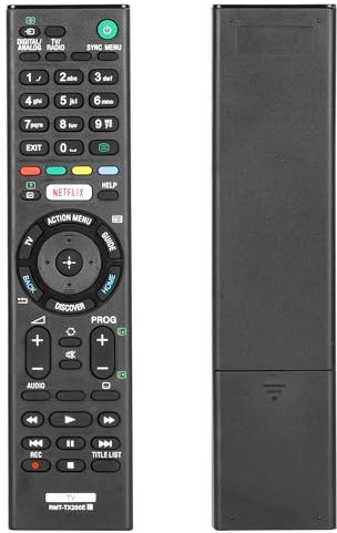 Fernbedienung RMT-TX200E kompatibel mit Sony TV KD-55XD7004 KD-55XD7005 KD-65XD7005 KD-65XD7504 KD-65XD7505 KD-49XD7005 KD-49XD7005B KD-5XD7505 7000D Ersatz-Controller mit Netflix-Taste