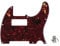 ROZILO 8 Loch Tele Mini Humbucker Pickguard mit Mini Humbucker Pickup Loch für Tele/Telecaster Vintage Schildkröte