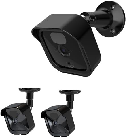 Blink Wandhalterung für Blink Außen- und Innenkamera, 360° verstellbare Halterung und wetterfestes Schutzgehäuse für Blink Outdoor Indoor Sicherheitskamera, 3 Stück