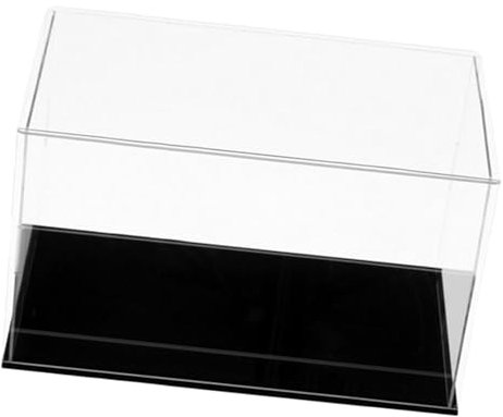 Oshhni Staubdichter Schutz, Vitrine, Sammlerstücke, Vitrine, Acryl-Vitrine für Druckguss-Automodelle, 35x15x15cm