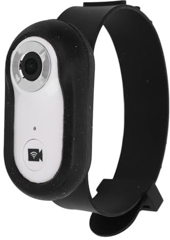 Sxhlseller Katzen Kamerahalsband – 120°-Weitwinkel Haustier Hundehalsband Kamera, HD 1080P Multifunktionaler Haustier Katzen Tracker für Videoaufzeichnungen, Haustier Halsband Kamera Im
