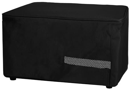 kwmobile Speaker Dust Cover Compatible with Marshall Stanmore II Wireless/Stanmore 2 Case - Tearproof Protective Fabric - Black