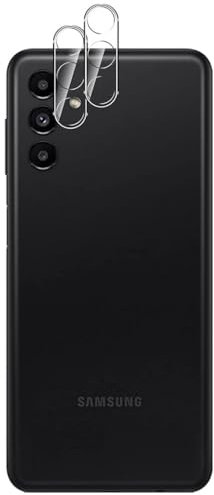 HQCLOUD® Lot de 2 Protection Objectif Caméra Arrière en Verre Trempé Pour Samsung Galaxy A55 5G, Film en Verre Trempé 9H, Ultra HD, Anti-Rayures