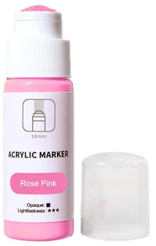 Graffiti Mop,Graffiti 18mm Tip Water-Based | Waterproof Mop Graffiti Marker, Graffiti Supplies, Fade-Resistant, 60ml Ink for All Surfaces, Murals, Canva