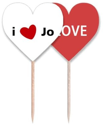 Palillo de dientes individual con nombre del presidente de Estados Unidos, bandera de amor, etiqueta de corazón, palillo de dientes