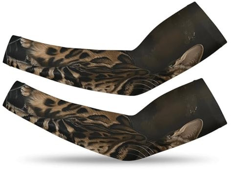 VTCTOASY Armstulpen für Männer und Frauen, UV-Sonnenschutz, Katze auf Decke, kühlende Tattoo-Abdeckung, Katze auf Decke, XX-Large