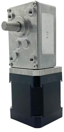 Worm gear stepper electronic starter NEMA 17 stepper electronic starter with Turbine gearbox MQXFCZUX(1 to 290)