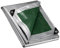 Wiltec Telone occhiellato verde 5 x 8 m resistente alle intemperie e a raggi UV, impermeabile, robusto telo di protezione in polietilene 120 g/m² con rivestimento in PVC