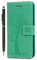 for Motorola E15 Case MOTO G05 Case Flip Premium Wallet Phone Case Shockproof PU Leather Owl Tree Magnet Cover for Motorola MOTO E15/ G05 with Kickstand Card Holder & 1 Touch Pen Green