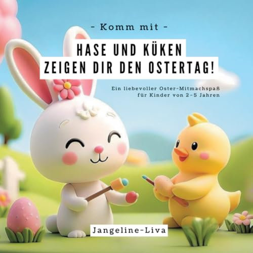 Hase und Küken zeigen dir den Ostertag!: Ein liebevoller Oster-Mitmachspaß für Kinder von 2–5 Jahren